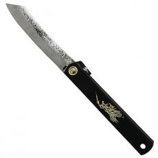 Нож складной, Higonokami Kuro, 175/75мм, чёрная рукоять
