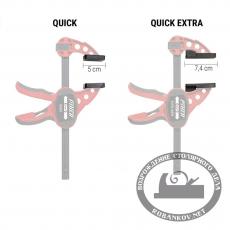 Защитные накладки для струбцин Quick-Piher Extra, комплект из 2 шт.