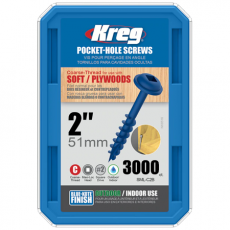 Саморезы Kreg Jig Blue-Kote 4,0 х 50,8 Maxi-Lock (3000 шт.)