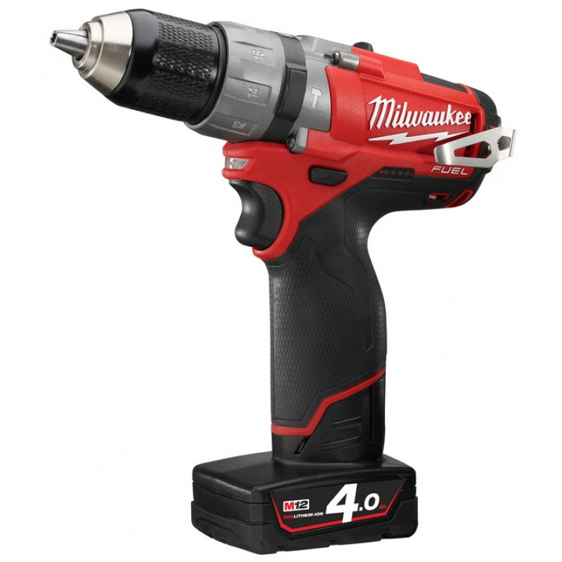 Аккумуляторная ударная дрель - шуруповерт Milwaukee M12 FUEL CPD-402C