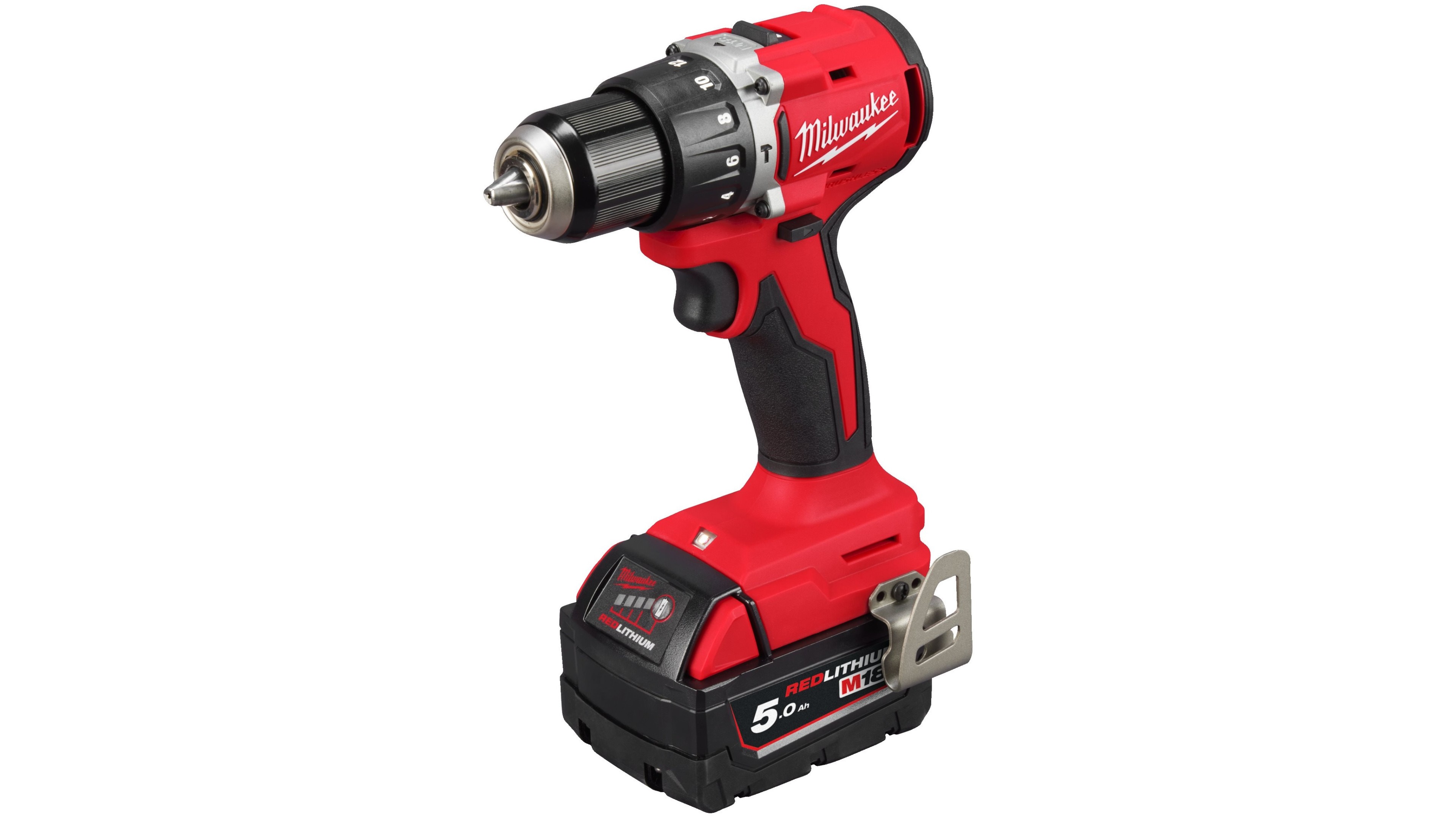 Аккумуляторная ударная дрель-шуруповерт Milwaukee M18 BLPDRC-502C