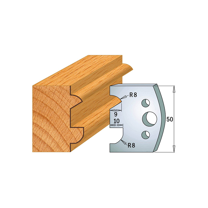 Комплект из 2-х ножей 50x4 SP CMT 690.517