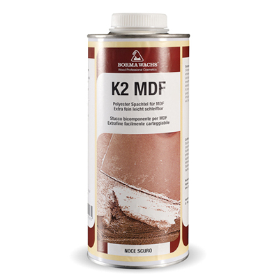 Супермелкая двухкомпонентная полиэстеровая шпаклевка для МДФ Extrafine 2 components polyester wood filler