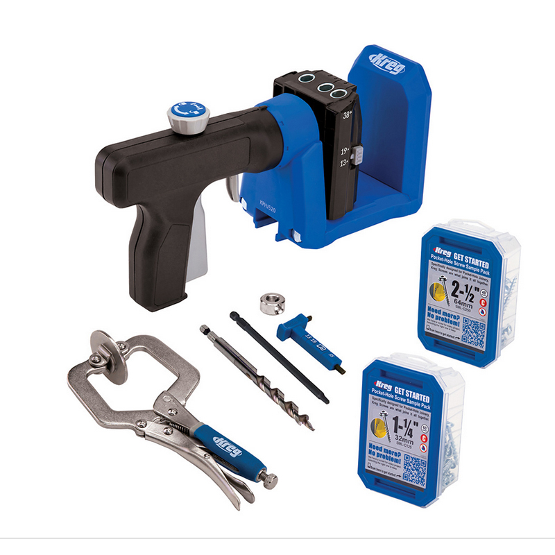 Приспособление для сверления Kreg Pocket-Hole Jig 520 в комплекте с клещами