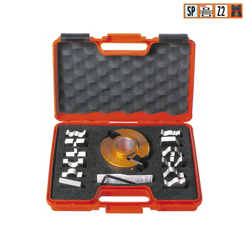 Комплект фрезы насадной F=30 D=78 (алюм.) 13 ножей SP (кейс) 692А CMT