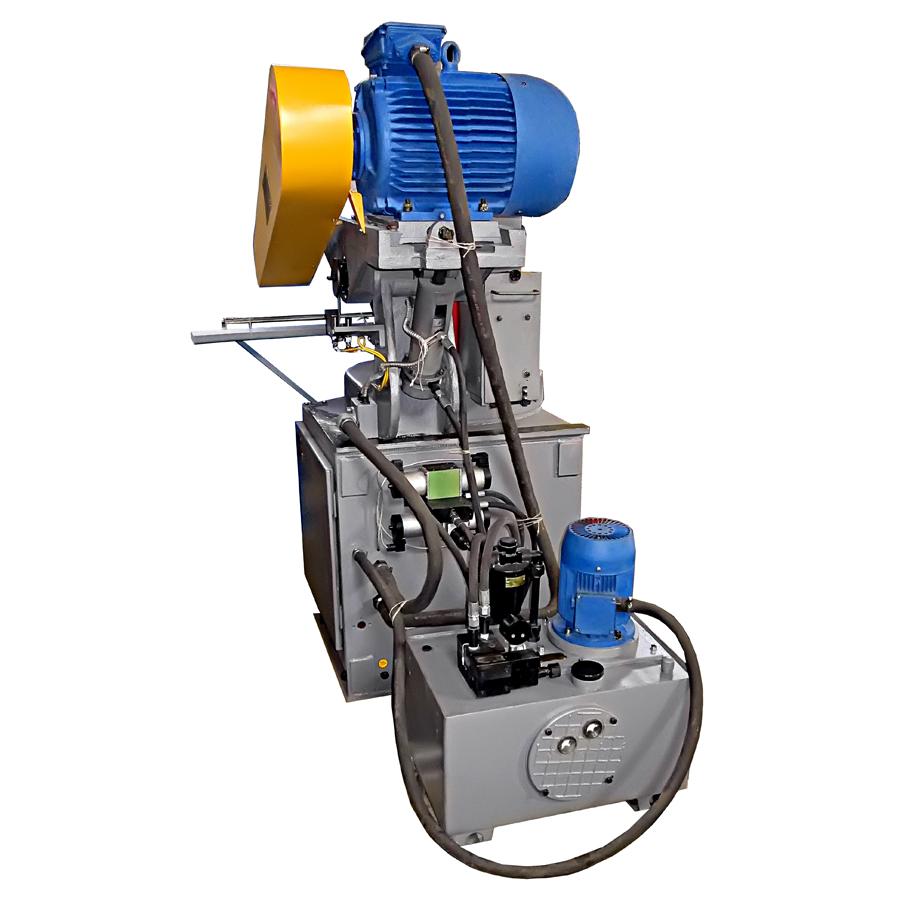 Полуавтоматический абразивно отрезной станок 8Г240МП. Вид сзади