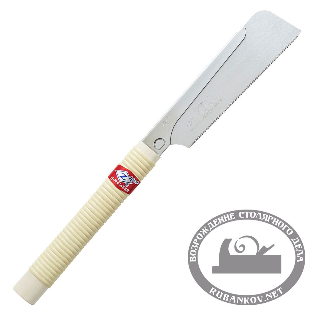 Пила обушковая Z-Saw Dozuki Fine, 150мм, 25tpi, 0.3мм, деревянная рукоять