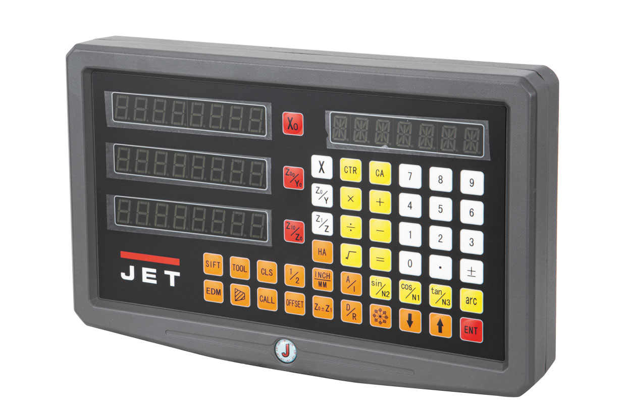 Дисплей цифровой индикации по 3-м осям, 230 Вольт RS-232 - JET SDS6-3V (51001000)