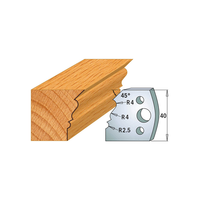 Комплект из 2-х ножей 40x4 SP CMT 690.107