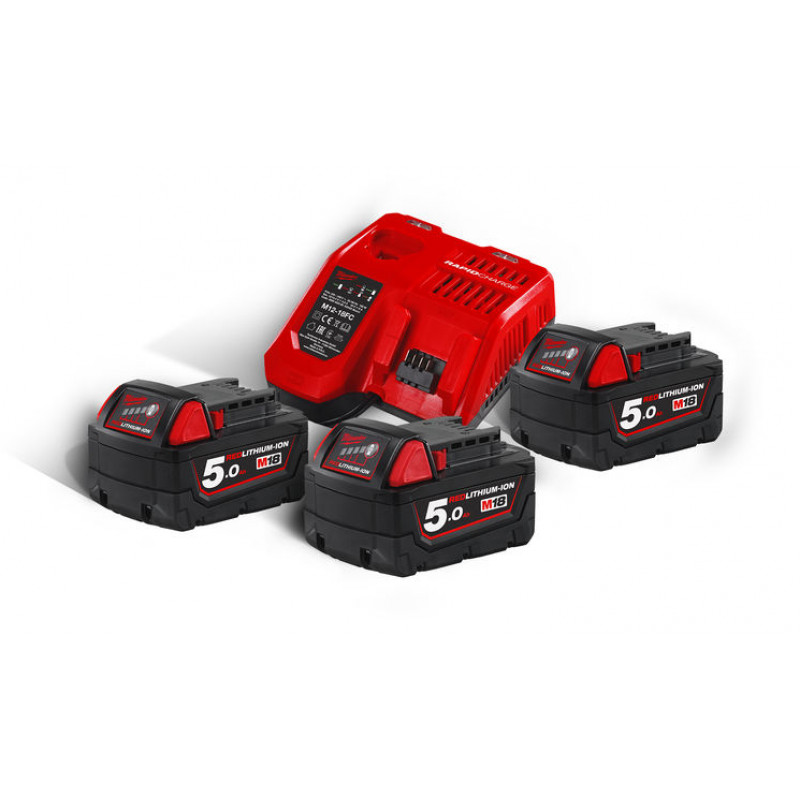 Комплект аккумулятор и зарядное устройство Milwaukee M18 NRG-503