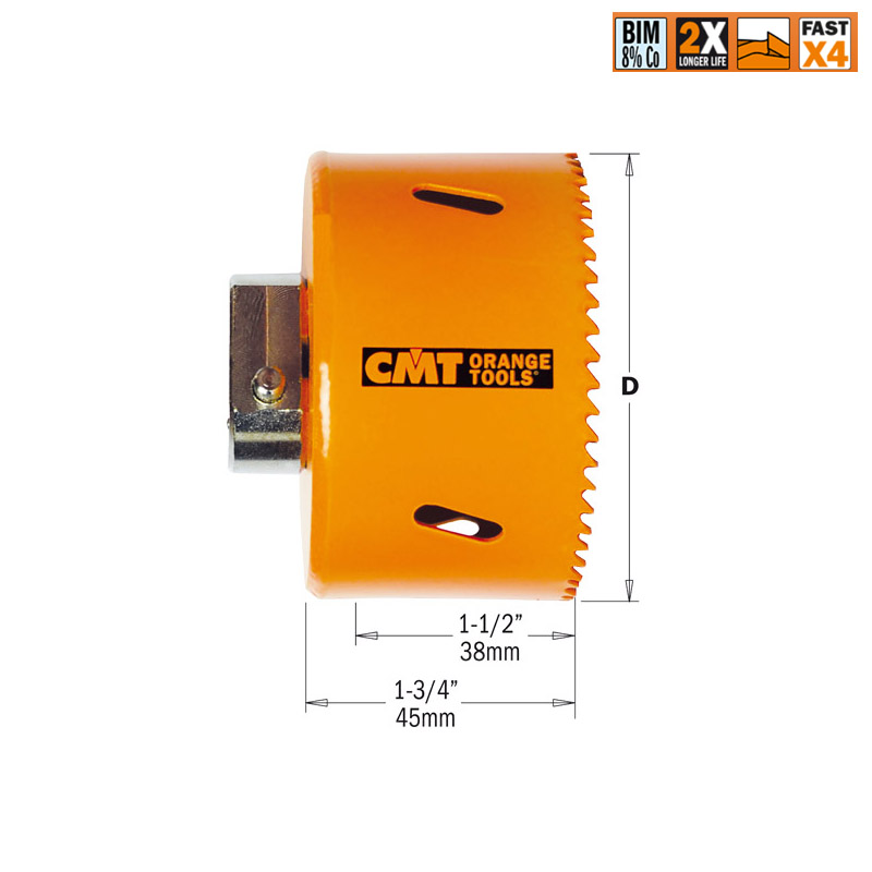 Коронка BIM d=83 CMT 551-083