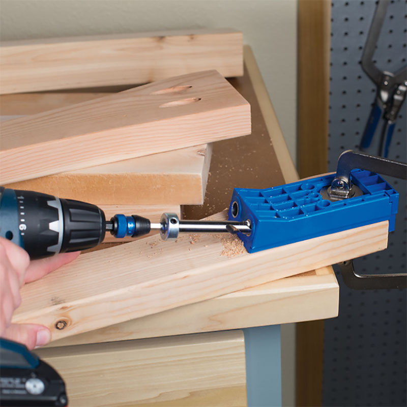 Для соединения саморезами Kreg Jig® HD