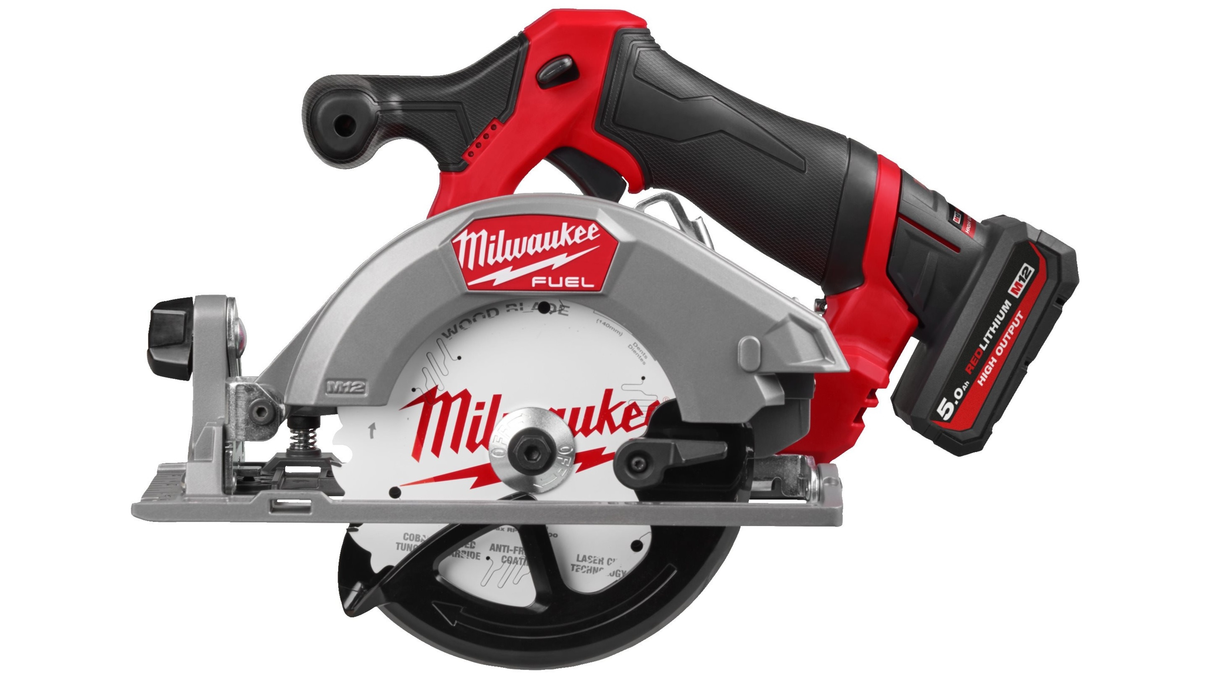 Аккумуляторная циркулярная пила Milwaukee M12 FUEL FCS442-502X