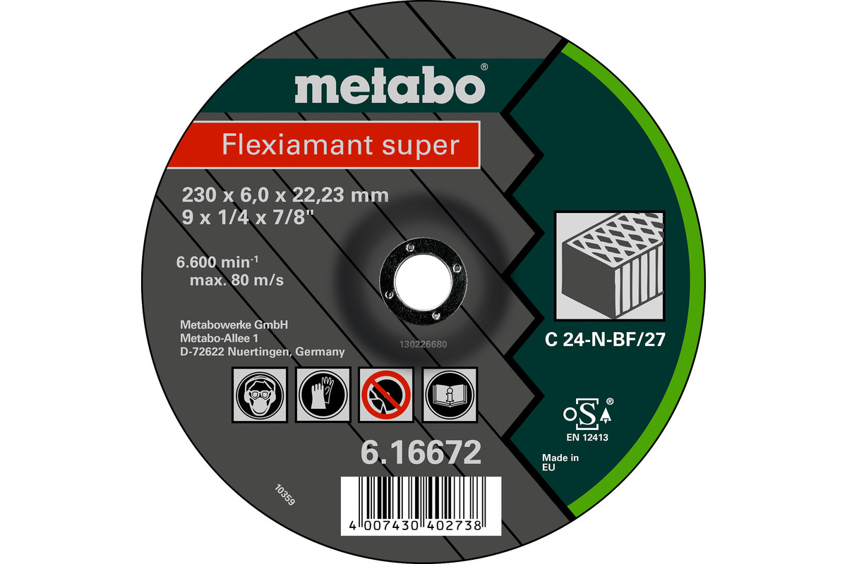 Flexiamant super 125x6,0x22,23, камень, SF 27 (616731000)  