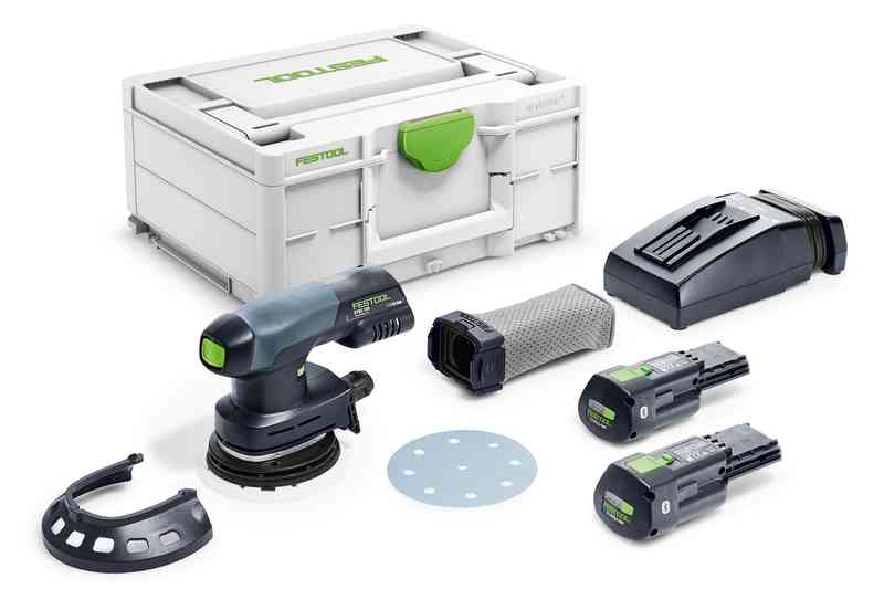 Аккумуляторная эксцентриковая шлифовальная машинка ETSC 125 3,1 I-Plus