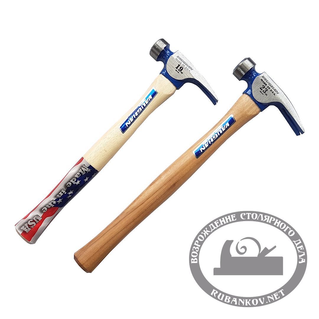 Молоток Vaughan плотницкий CF1, 650гр (23oz), 445мм, деревянная рукоять