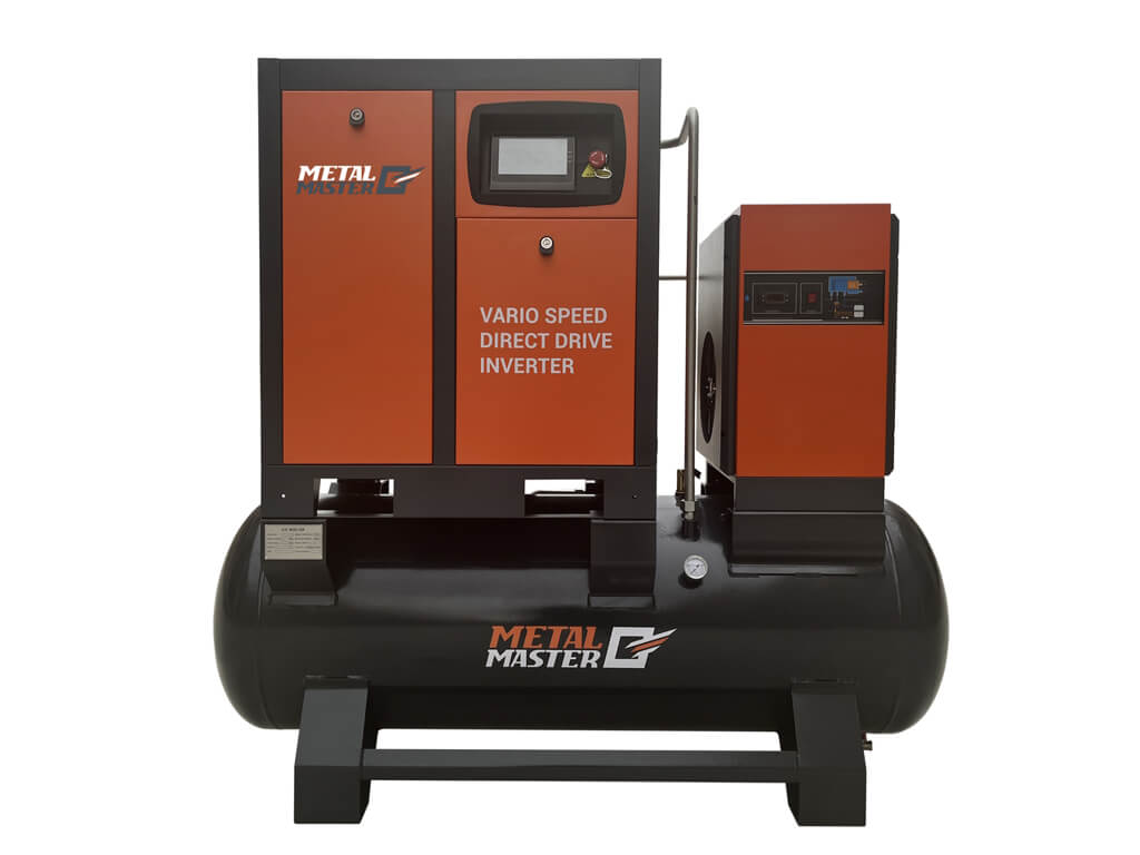 Компрессорная станция 3 в 1 с прямым приводом Metal Master MCDR 22-10-500 INVERTER