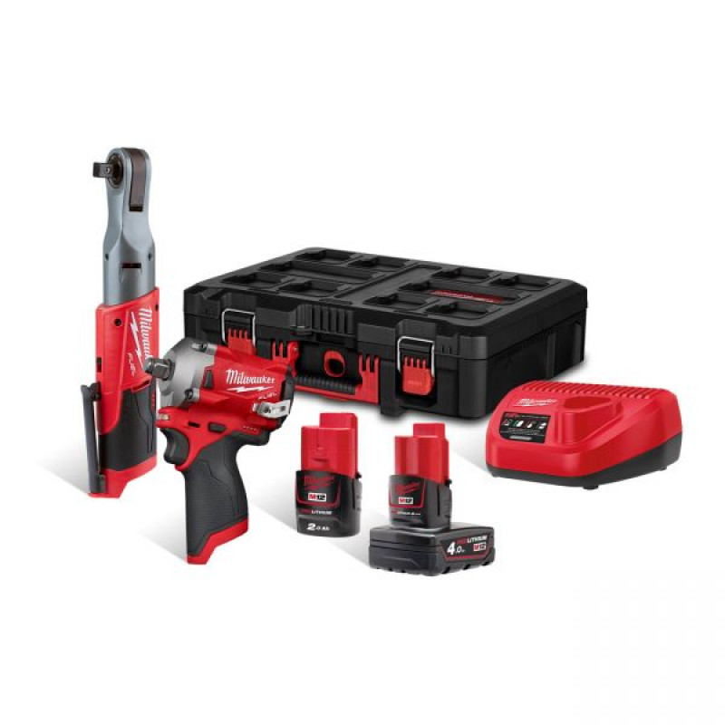 Набор инструментов Milwaukee M12 FPP2AV-422P