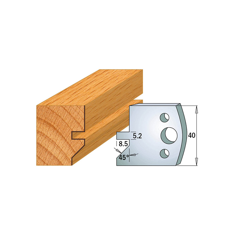 Комплект из 2-х ножей 40x4 SP CMT 690.084