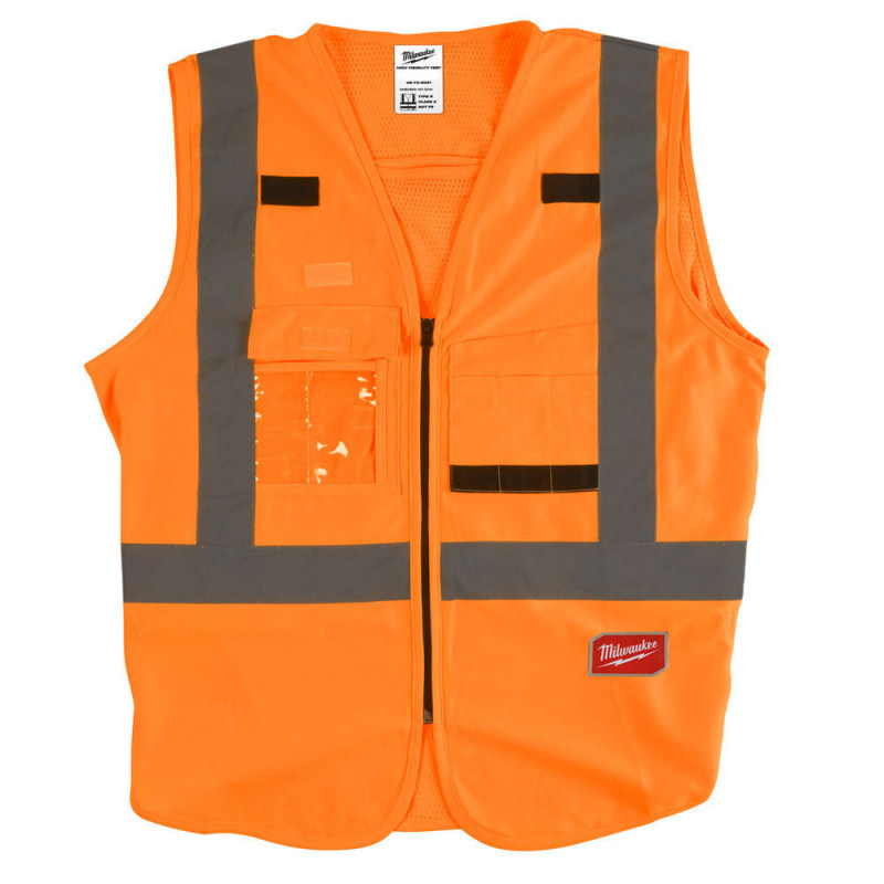 Жилет сигнальный Milwaukee оранжевый - 2XL/3XL