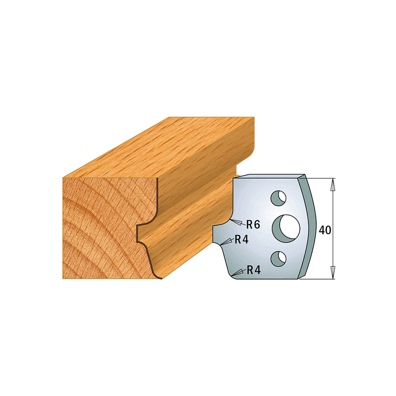 Комплект из 2-х ножей 40x4 SP CMT 690.041