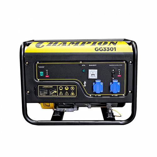 Бензиновый генератор CHAMPION GG3301