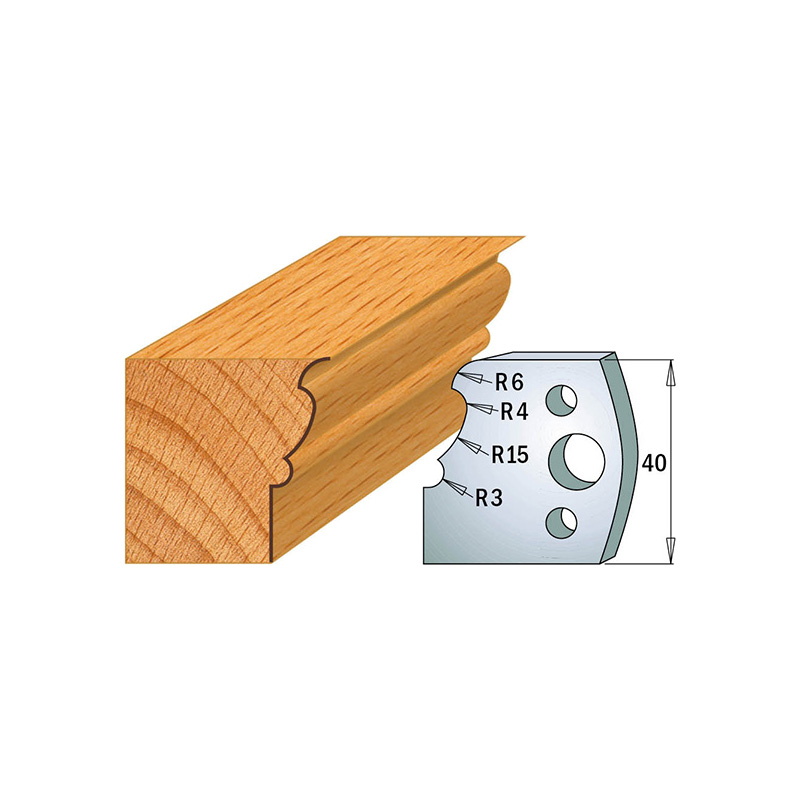 Комплект из 2-х ножей 40x4 SP CMT 690.101