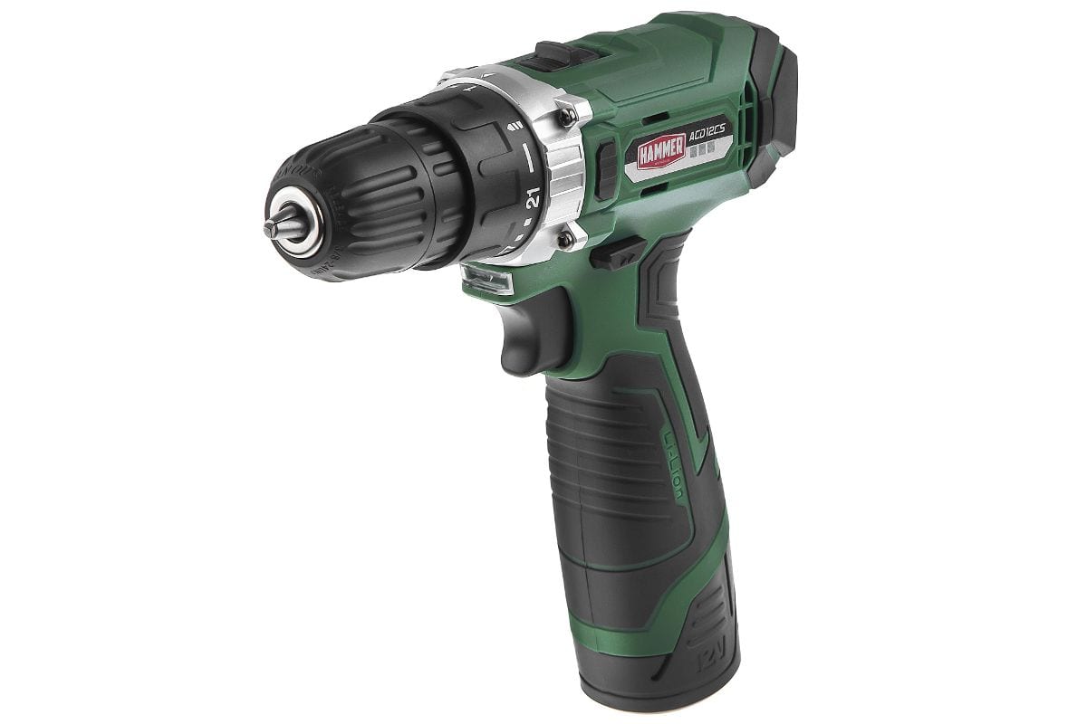 Аккумуляторная дрель-шуруповерт HAMMER Flex ACD12CS