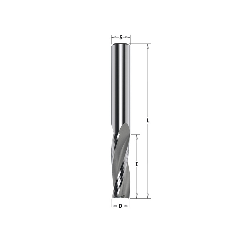Фреза спиральная монолитная 12x35x83 Z=3 S=12 RH CMT 193.120.11