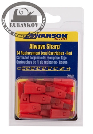Грифели для карандаша Swanson Always Sharp, чёрные