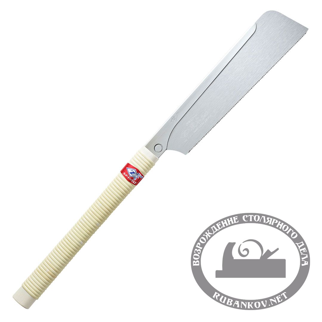 Пила обушковая Z-Saw Dozuki Hardwood, 240мм, 21tpi, 0.3мм, деревянная рукоять