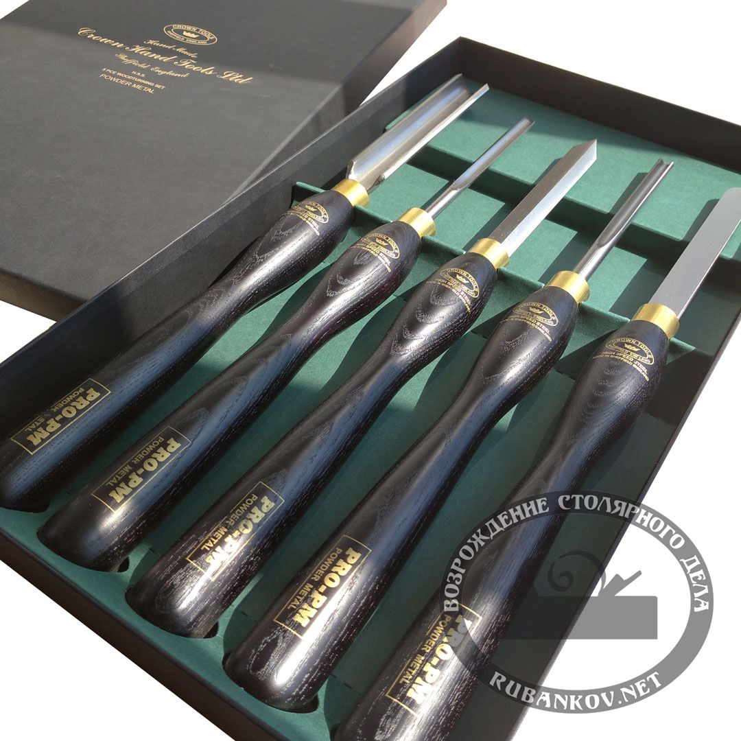 Резцы токарные Crown Pro PM Tool Set, 5 шт