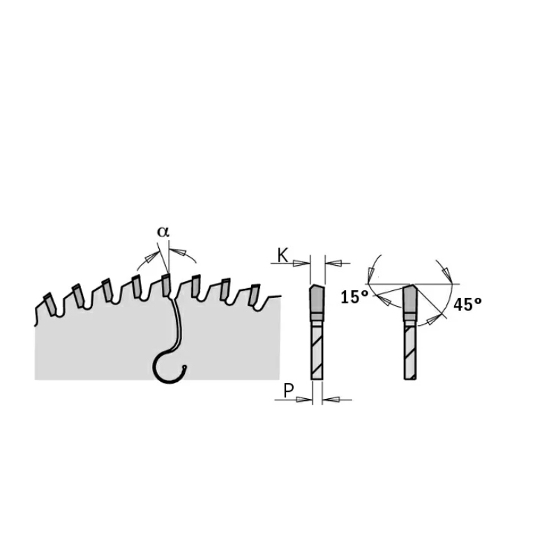 Диск пильный 250x30x2,8/2,2 -3° MATB Z=80 CMT 222.080.10M