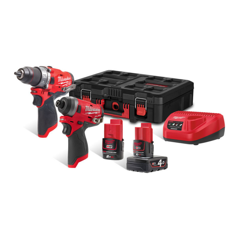 Набор инструментов Milwaukee M12 FPP2A-422P