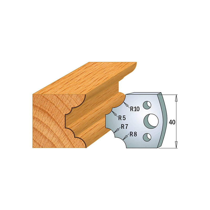 Комплект из 2-х ножей 40x4 SP CMT 690.022