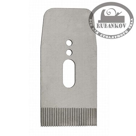 Нож д/руб. Veritas LA JackPlane & BevelUp, 57мм/А2/38° с насечкой 17tpi
