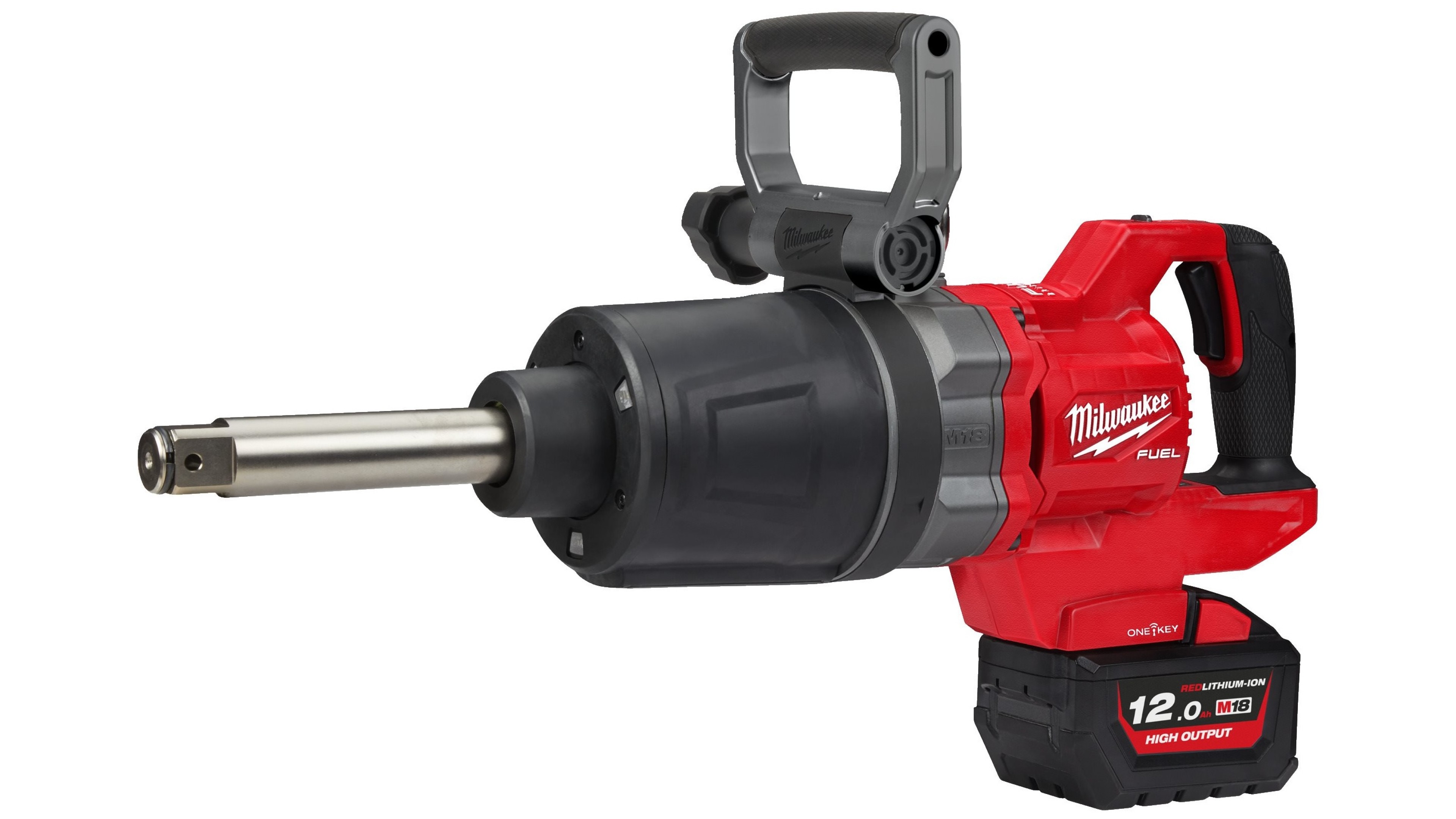 Аккумуляторный высокомоментный ударный гайковёрт Milwaukee 1'' с D-образной рукояткой M18 FUEL ONEFHIWF1D-121C