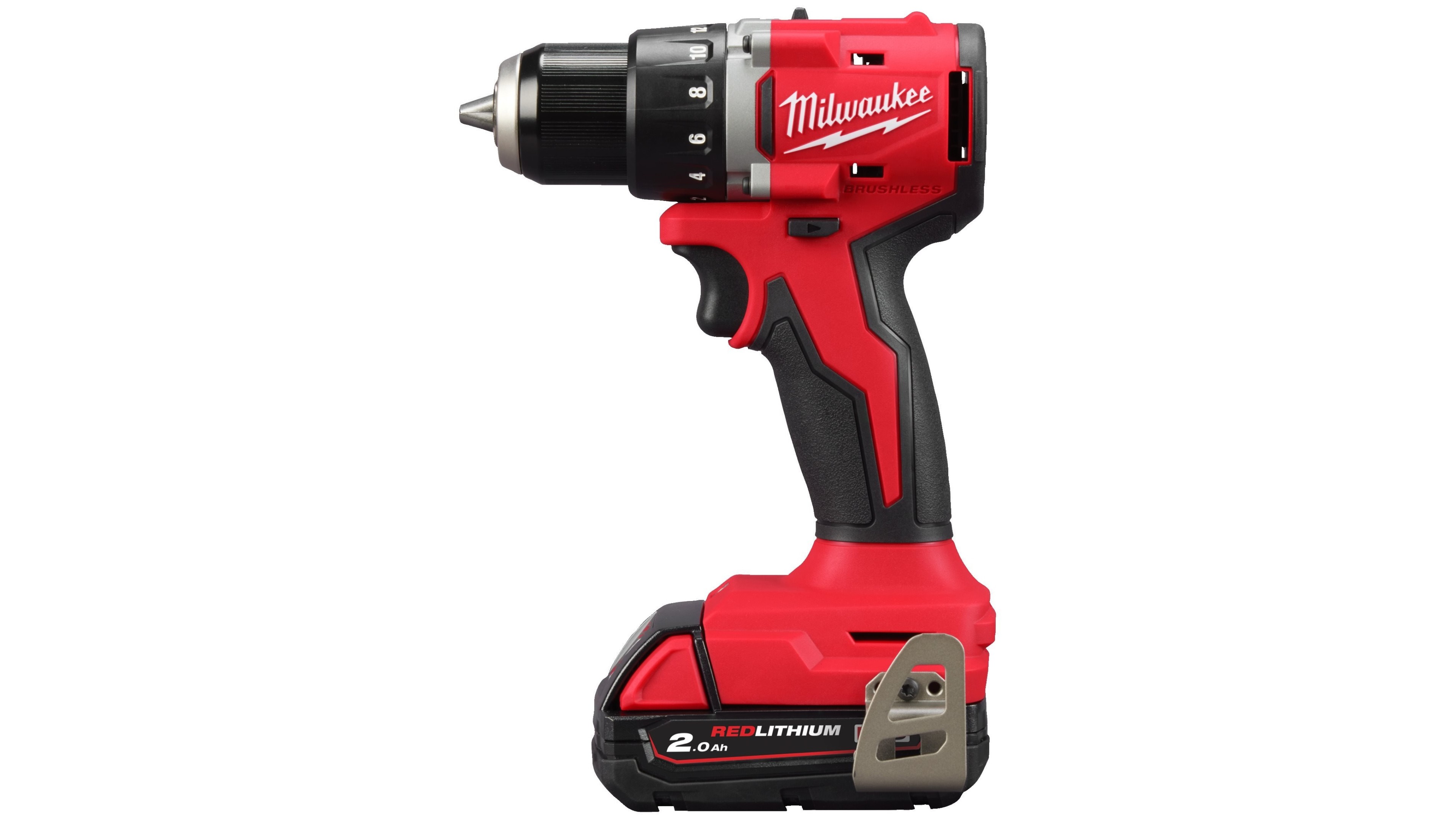 Аккумуляторная компактная дрель-шуруповерт Milwaukee M18 BLDDRC-202C