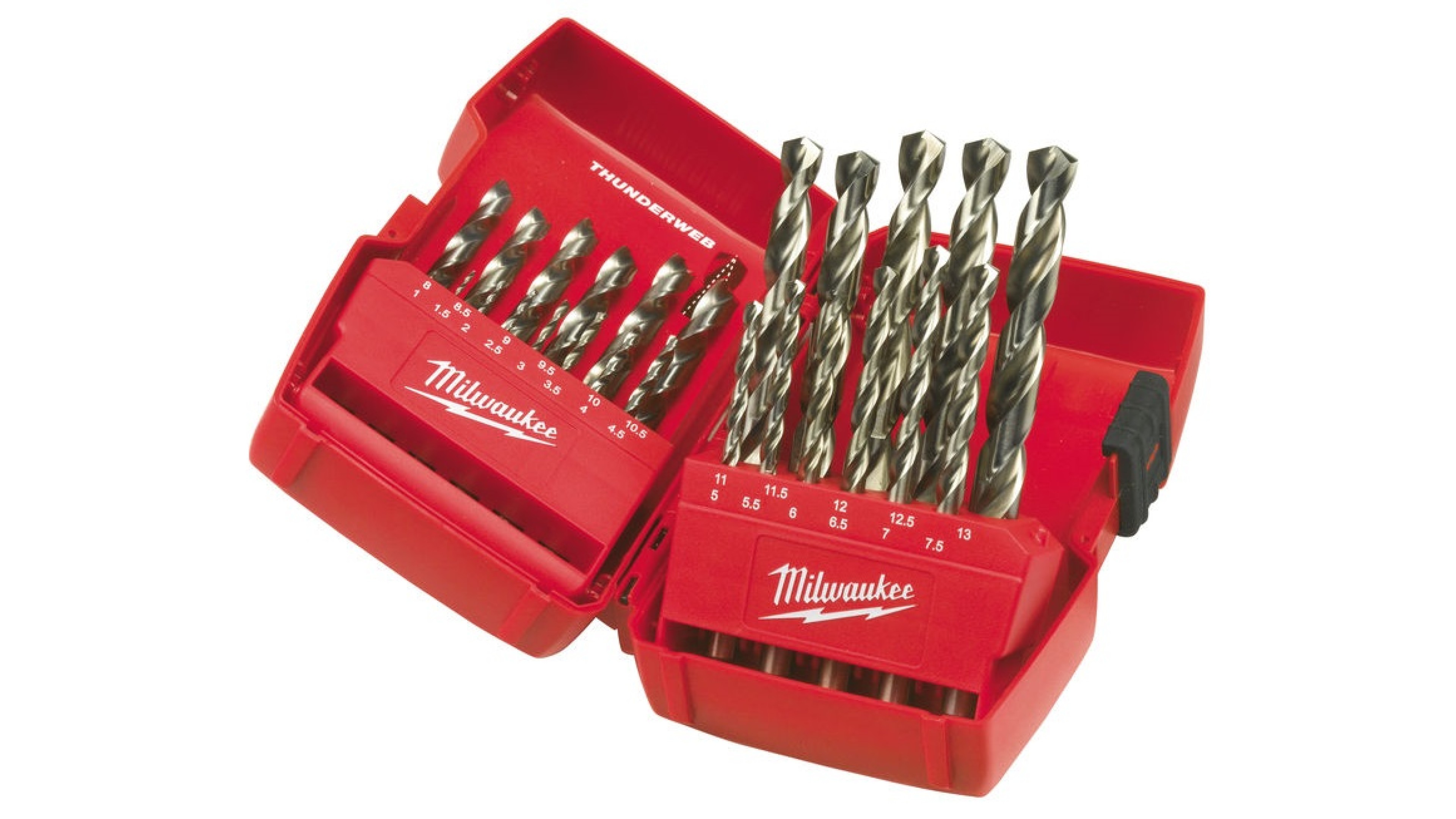 Набор сверл по металлу Milwaukee THUNDERWEB HSS-G - DIN 338 4932352376
