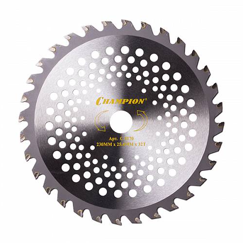 Нож с зубцами из твердого сплава Strong 32/230/25,4 (SRM-2305SI,SRM-2655SI) Champion C5170 - Championtool