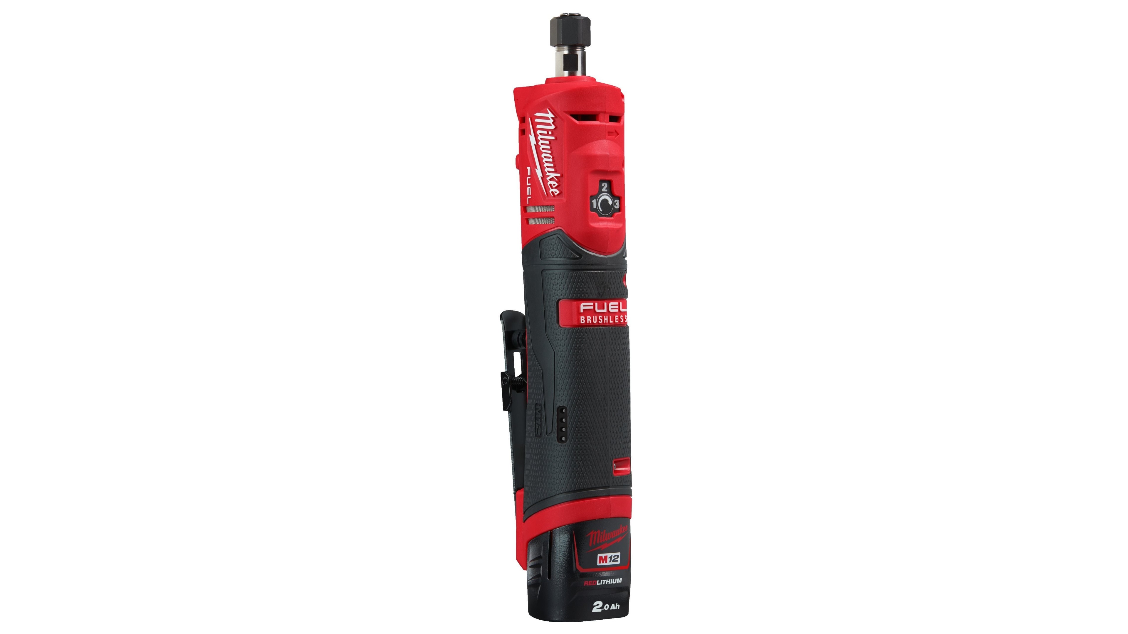 Аккумуляторная цанговая прямошлифовальная машина Milwaukee M12 FUEL FDGS-422B