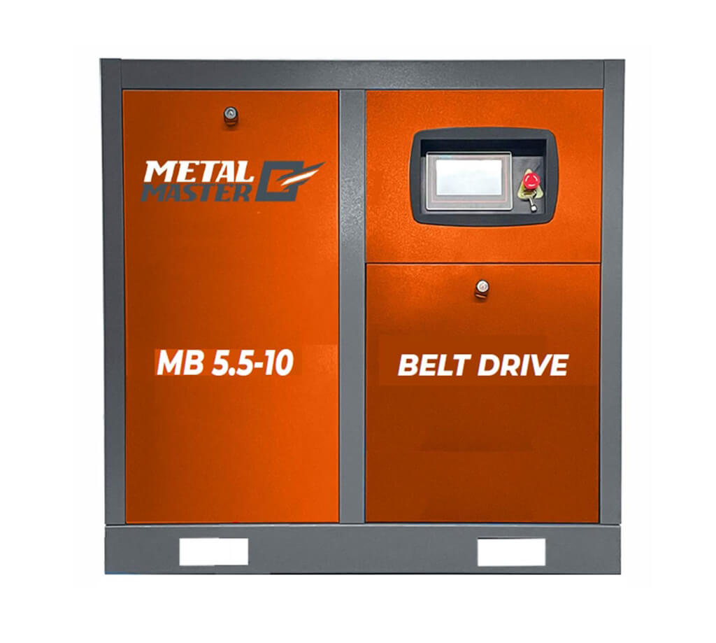 Винтовой компрессор ременным приводом Metal Master MB 7,5-10