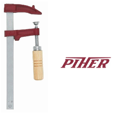 Струбцина Piher MM 12*7см, дер.рукоять, 4000N