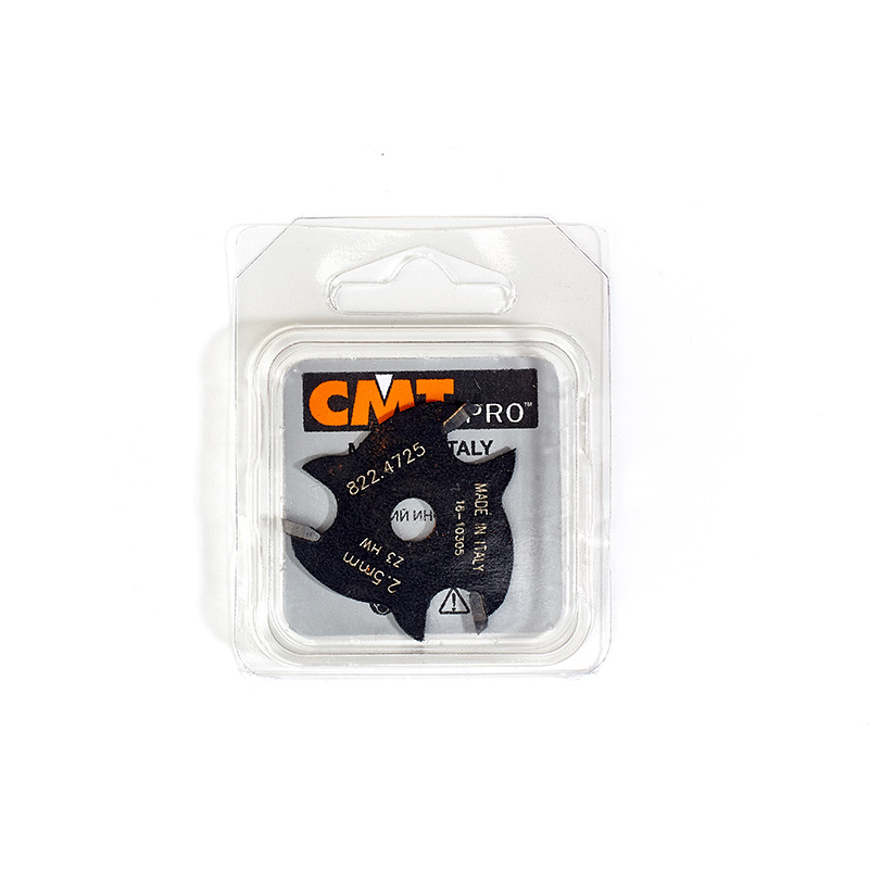 Фреза концевая CMT пазовая дисковая D=47,6 I=2,5 CMT PRO 822.4725