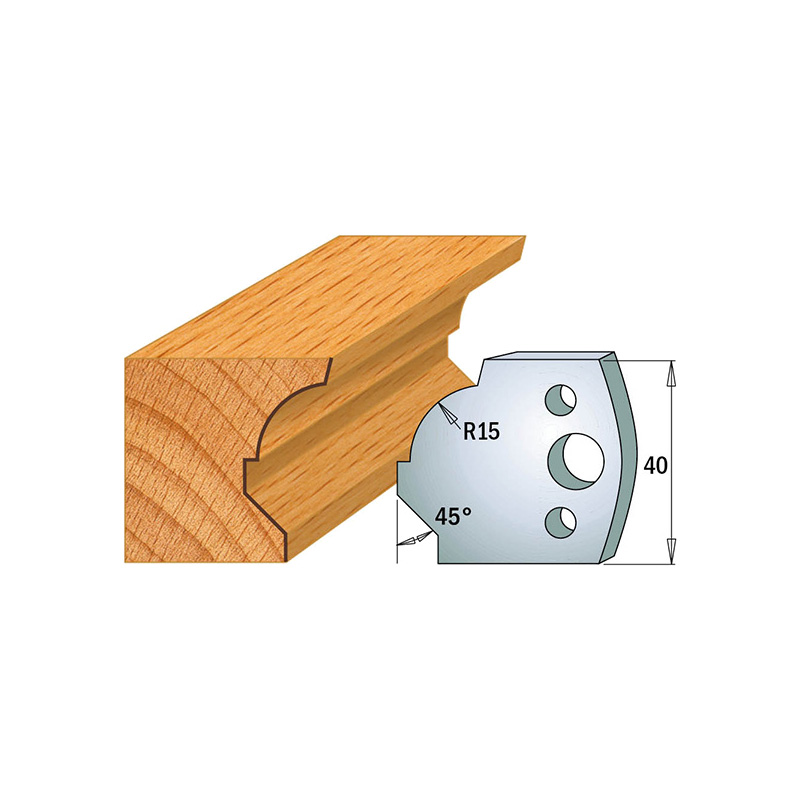 Комплект из 2-х ножей 40x4 SP CMT 690.037