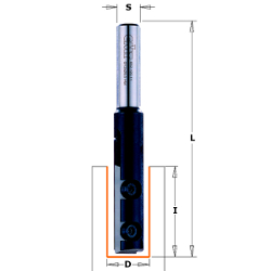 Фреза пазовая со сменным ножом Z1 S=8 D=12x29,5 RH CMT 652.120.11