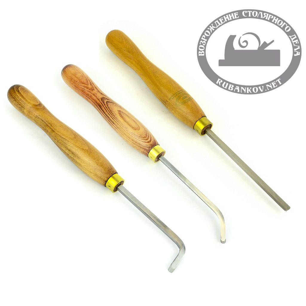 Резец токарный Crown HSS, Square Hollowing Tool, 6мм, угол 80град, рукоять 216мм