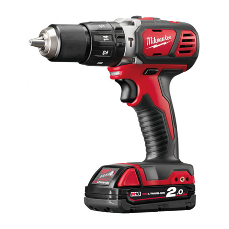 Аккумуляторная ударная дрель-шуруповерт Milwaukee M18 BPD-202C