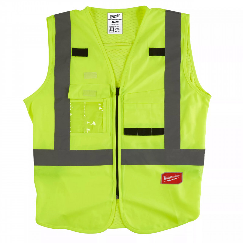 Жилет сигнальный Milwaukee желтый - L/XL