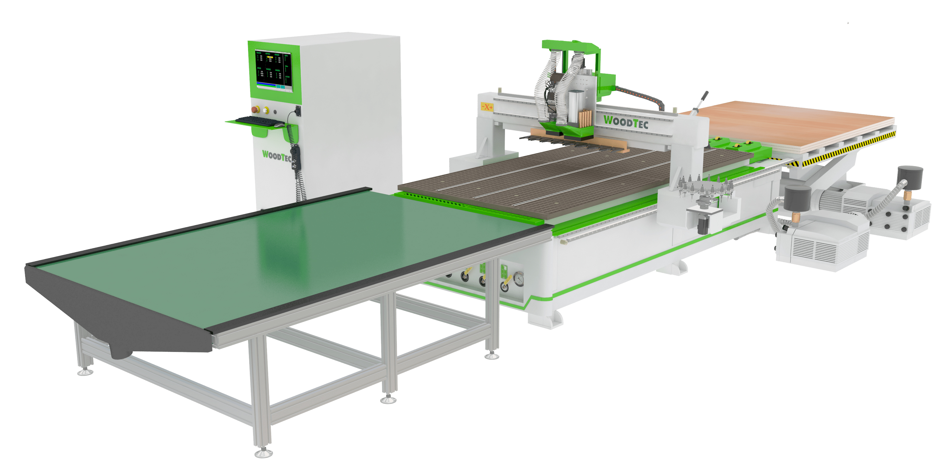 Фрезерно-гравировальный станок с ЧПУ WoodTec HA 2030 QP Фрезерно-гравировальный станок с ЧПУ WoodTec HA 2030 QP